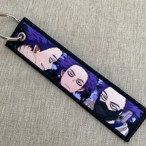NEW My Hero Academia Hitoshi Shinso Jet Tag Keychain
